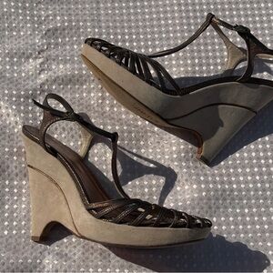 BCBG Caged wedges